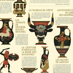 Poster Les Douze Travaux d'Hercule